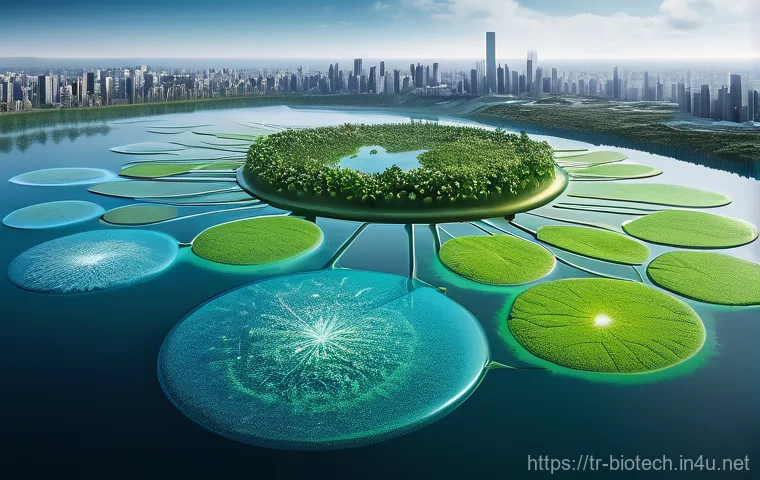 합성생물학 - **Prompt:** A vivid, high-resolution image of a futuristic medical laboratory, showcasing the advanc...